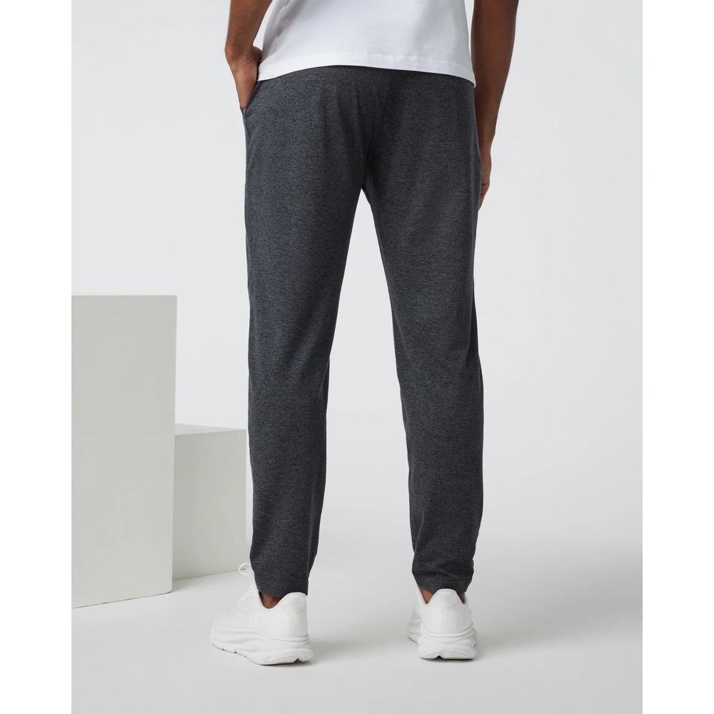 Vuori Ponto Performance Pant DreamKnit Joggers Large Charcoal Heather Athleisure - Picture 2 of 13